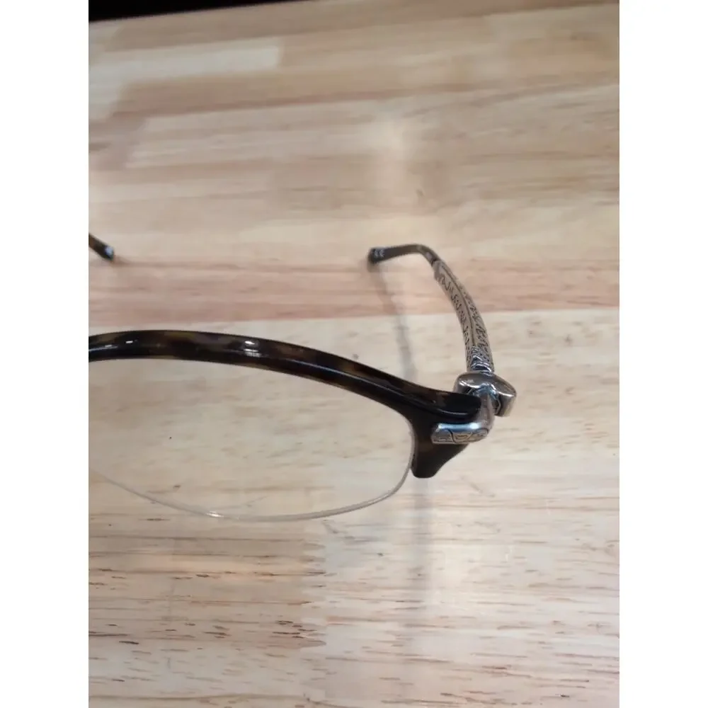 Brighton glasses Shelley‎ 48 18 Handmade frames Tortoise Heart Arms